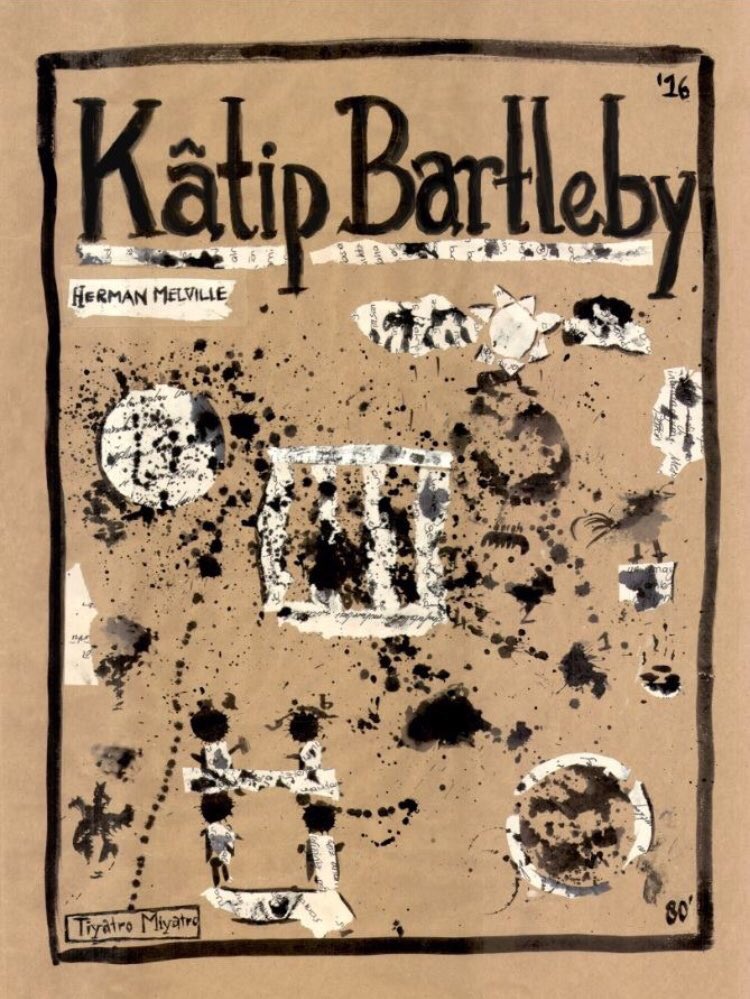 SEZONUN SON OYUNU!! #KâtipBartleby 11 Haziran Pazar 19:00'da <a href="/KadikoyTheatron/">Kadıköy Theatron</a> 'da. Rez. için gişe tel: 05417394724 / kadikoytheatron.org