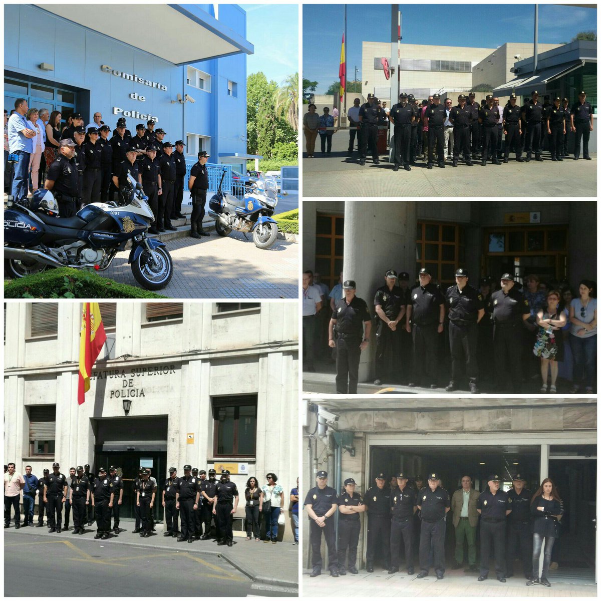 policia's tweet photo. Silencio por las víctimas de los atentados de #Londres y sus familias. Nuestro apoyo tmb a @metpoliceuk, estamos
JUNTOS contra #terrorismo https://t.co/nZKV41sxSn