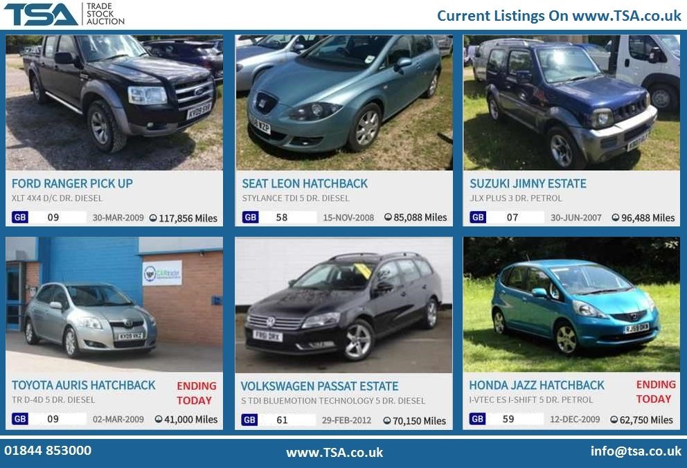 tsacouk's tweet image. Selected vehicle auction listings at TSA.co.uk