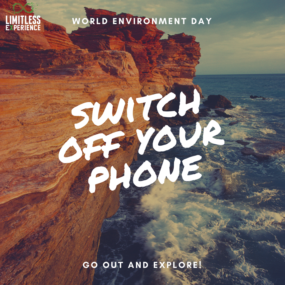 thelimitlessxp's tweet photo. Get off the couch. Explore the great outdoors. Be Adventurous. #ConnectWithNature. #WorldEnvironmentDay https://t.co/vjlrx4JYN2
