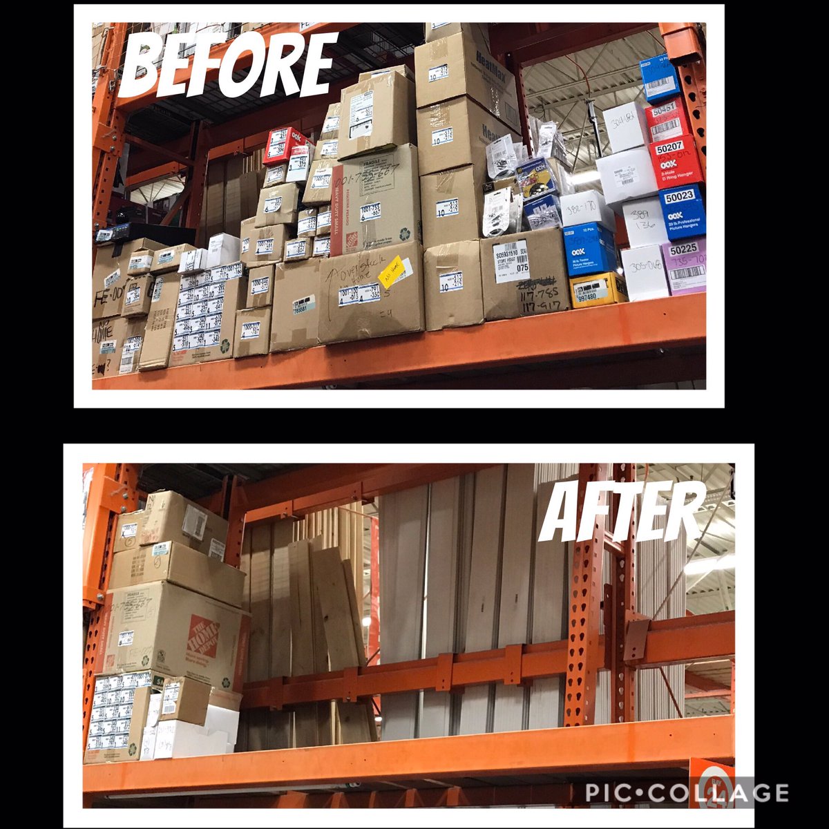 HD6507's tweet photo. More to come!! MAKING THAT DENT IN THE OVERHEADS!! GETTING IT DONE!! #TeamHardware #SeeAHole #FillAHole @R3Dstitchball @zoebeth34 https://t.co/RWgODxo31V