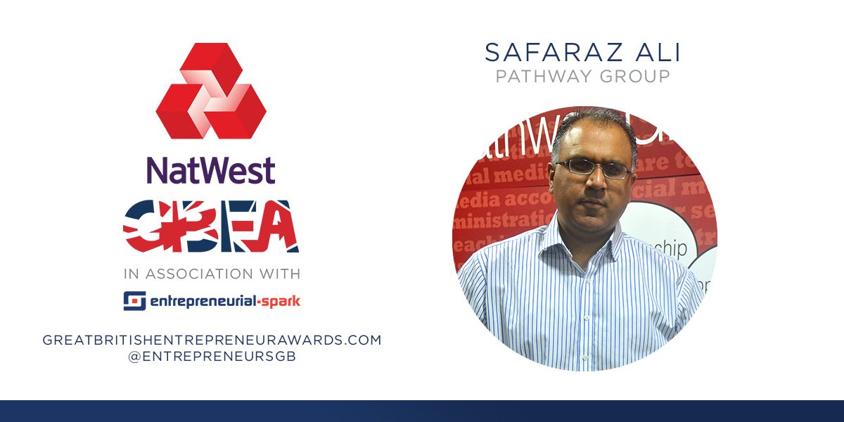 EntrepreneursGB's tweet photo. We are delighted to announce that @SafarazAli of @Pathwaygroup will be joining this year's #GBEA judging panel! 🇬🇧 https://t.co/pbp7Wv7lMn