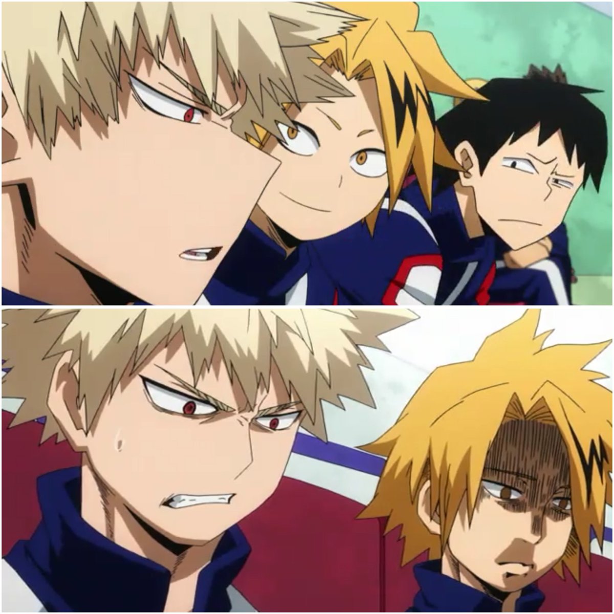 最愛の爆豪勝己に『うるせえ、アホ面』と言われた後の上鳴電気にご注目