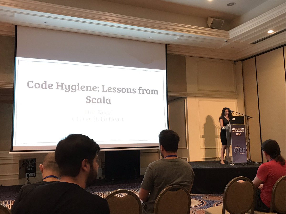 themoah's tweet image. Finally #Scala talk on #geektimecode