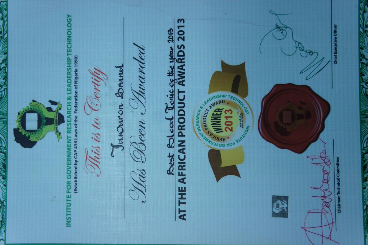 Our achievement speaks for us .....