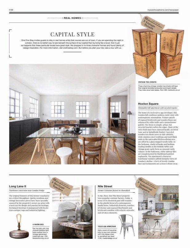mywarehousehome's tweet photo. This London loft combines modern rustic style with contemporary minimalism @onefinestay https://t.co/ehJKc6YODv #RealHomes #Countdown https://t.co/YH2GzEQJgs