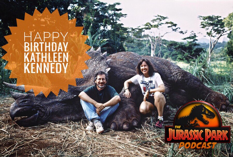 Happy Birthday to Jurassic producer Kathleen Kennedy! 