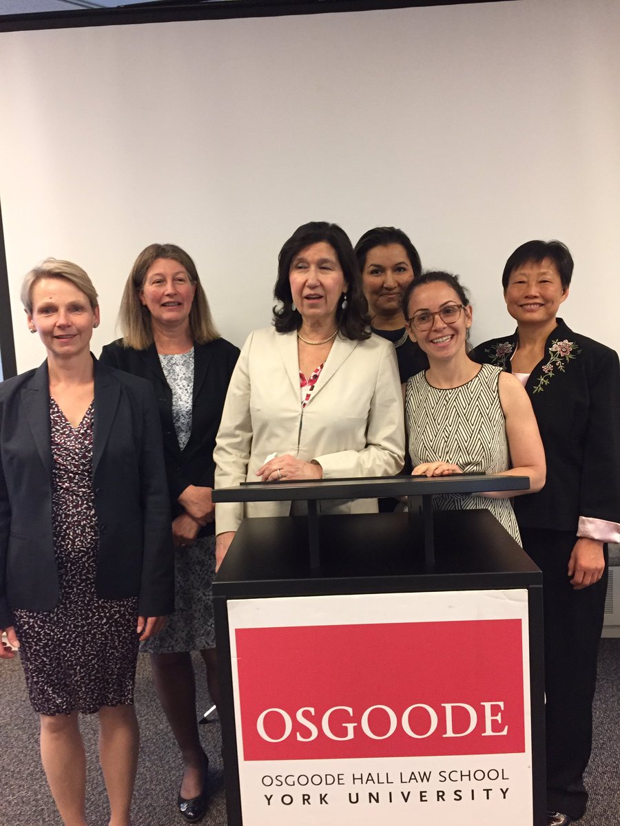 OsgoodeNews's tweet photo. Thank you to Justice Feldman at the Osgoode Women in Business Law event. @DeanSossin @OsgoodeNews @PPuri_Osgoode @SBIprof #ozexperts https://t.co/5blKdHvXeB