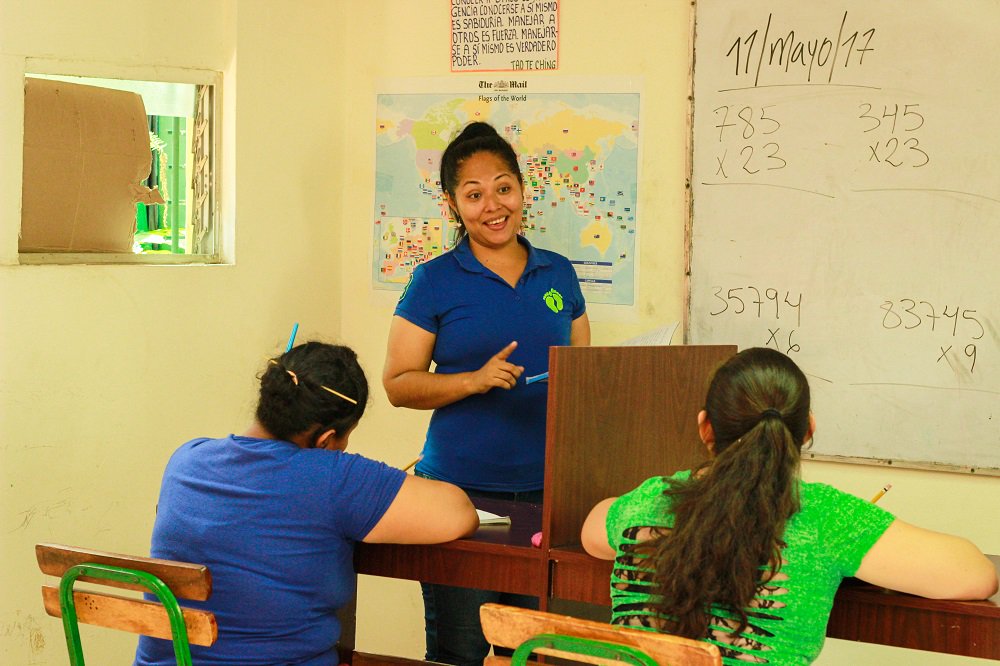 Back to class with our Literacy&amp;Numeracy Facilitator Meyling this Monday. Education is a right, not a luxury.
#EducatingWomen #ChangingLives