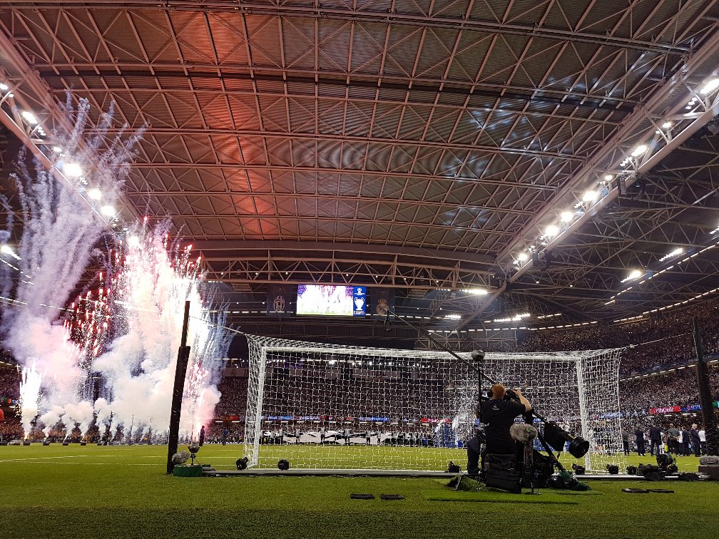 ACSMediaUK's tweet photo. #ACSSMARTheads, tracks, polecam, minicams and our #ACSAerialUnit at the #uclfinal2017 for #BTSportUCL #UHD https://t.co/h9lshkBnvz