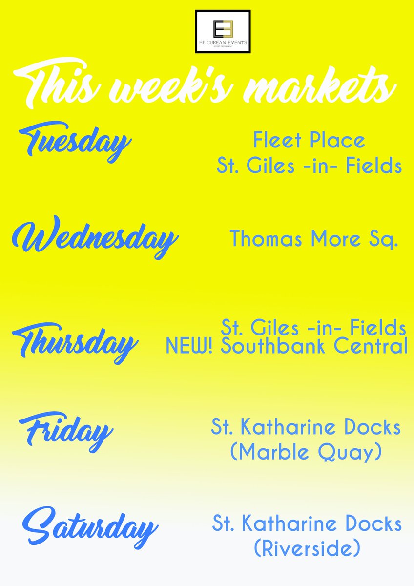 Wishing you were on holiday? We've got great streetfood from all around the world to keep your #foodie wanderlust in check this week!😎