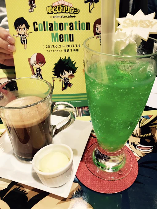 アニカフェ行ってきたよ〜アクキー轟くん引けず無念!! 