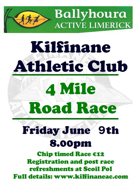 #firsttweetinawhile hope you can join us in Kilfinane next Friday #ballyhouraseries #roadracing