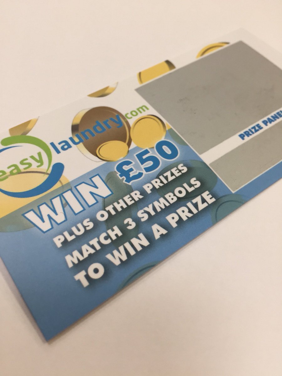easylaundry's tweet photo. Our scratch cards are still available!

Don't miss out on your chance to win some amazing prizes! https://t.co/gKsRAjDeog
