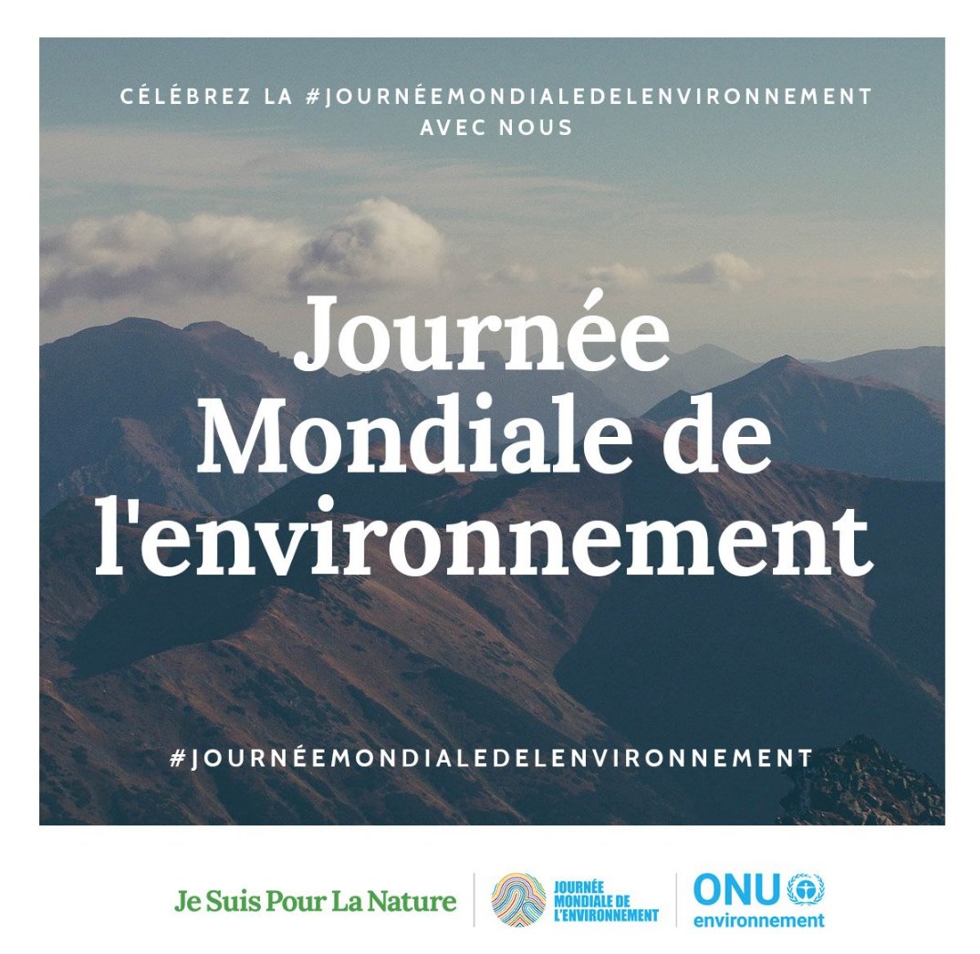Aujourd'hui #journeemondialedelenvironnement, la 1ère conférence Océans s'ouvre à NYC.
Je suis pour la Nature🌱
Je sauve les Océans🌊