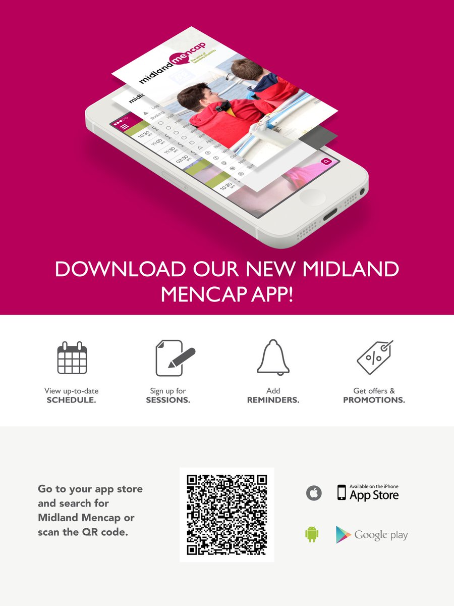 MidlandMencapUK's tweet photo. The Midland Mencap app is out download it here
Apple https://t.co/689NF6DHze
Android https://t.co/Tdb803dl91 #MMapp https://t.co/Wm4b0DyS2n
