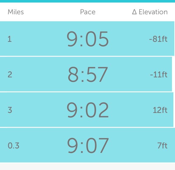 mattlindner's tweet photo. Not bad for 3.3 miles given that 12 hours ago, I polished off half a large pizza by myself. #runMattyrun https://t.co/u32aNoYKq6