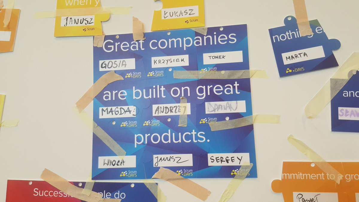 veelck's tweet photo. #scrumdays yay! https://t.co/Muy4vEHFhw