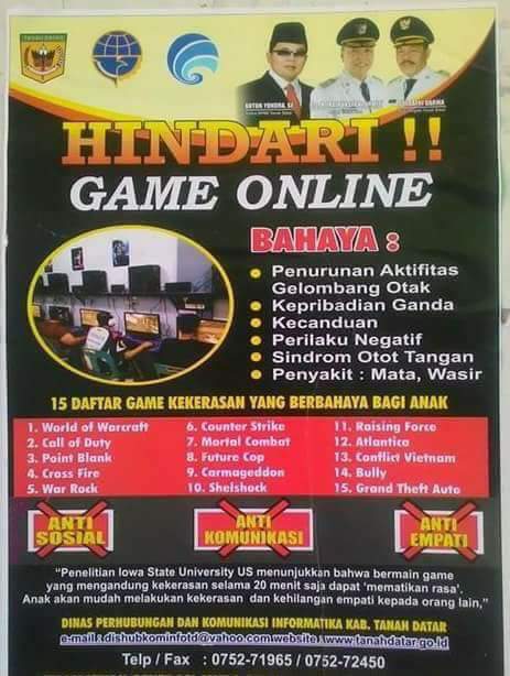 Gue dari SD udah main GTA, Alhamdulillah belum pernah melakukan kekerasan sampe sekarang