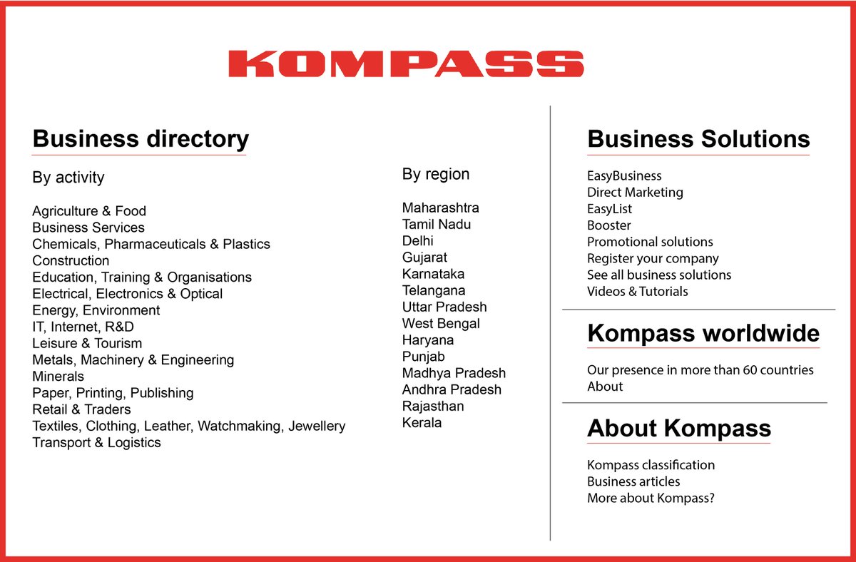 KompassUAE's tweet photo. Want to partner with #Kompass or be a part of this #BusinessDirectory?

Click here: https://t.co/vlcYJDIGXG

#b2b #business #sales https://t.co/n4F90H2pQt