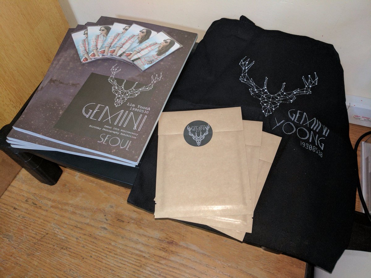 GGGoods's tweet image. The @YAASIAFU Gemini Seoul Exhibition Goods has arrived!