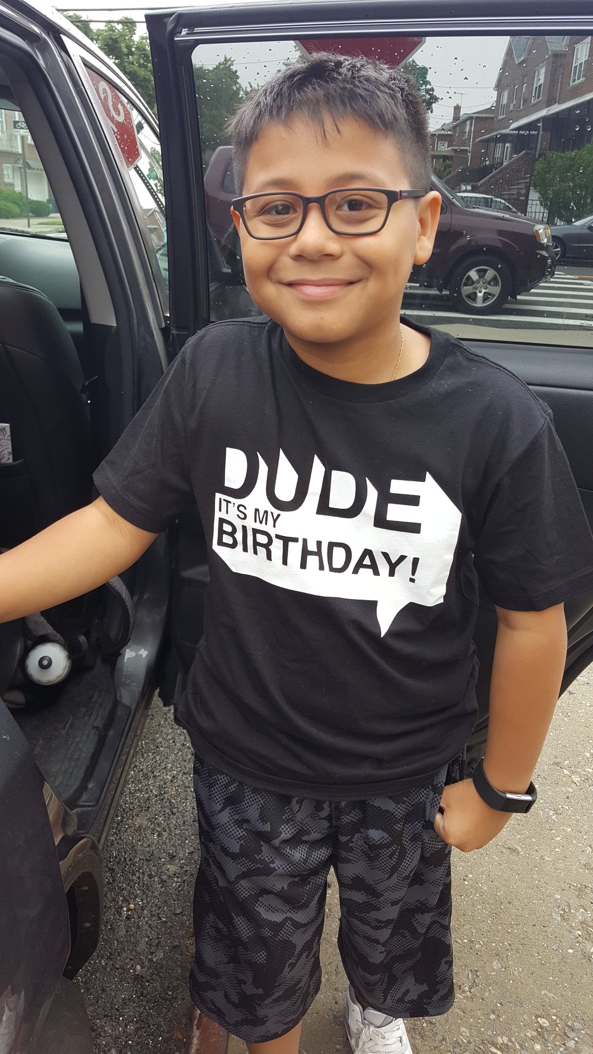  my son asked me to tell you, \"from one birthday boy to another, happy birthday!\" 