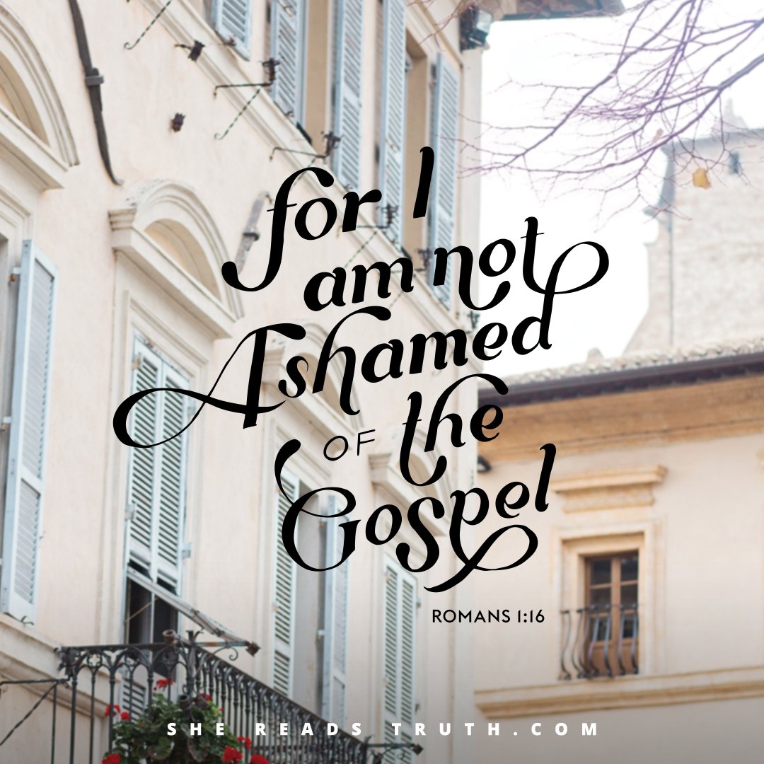 SheReadsTruth's tweet photo. It's Day 1 of our summer study of Romans! Join us on https://t.co/C6UQcUn3B2 or the #SheReadsTruth app. https://t.co/HMZtGUX0nZ