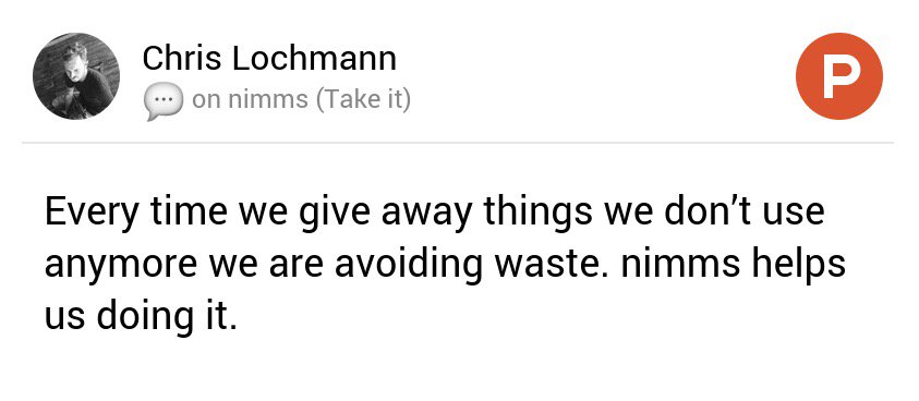 ChrisMilchglas's tweet photo. 💬 @chris_holgersson's thoughts on nimms (Take it) on @ProductHunt https://t.co/pLHDgTHHQe https://t.co/gxmp49RYwH