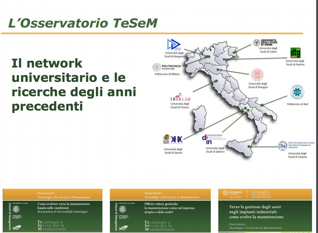 MicheTiraboschi's tweet photo. Osservatorio #TeSeM: un esempio reale di #CompetenceCenter? https://t.co/FwOsCET6mA #Manutenzione #Industria40 https://t.co/5ncxUIHlDn