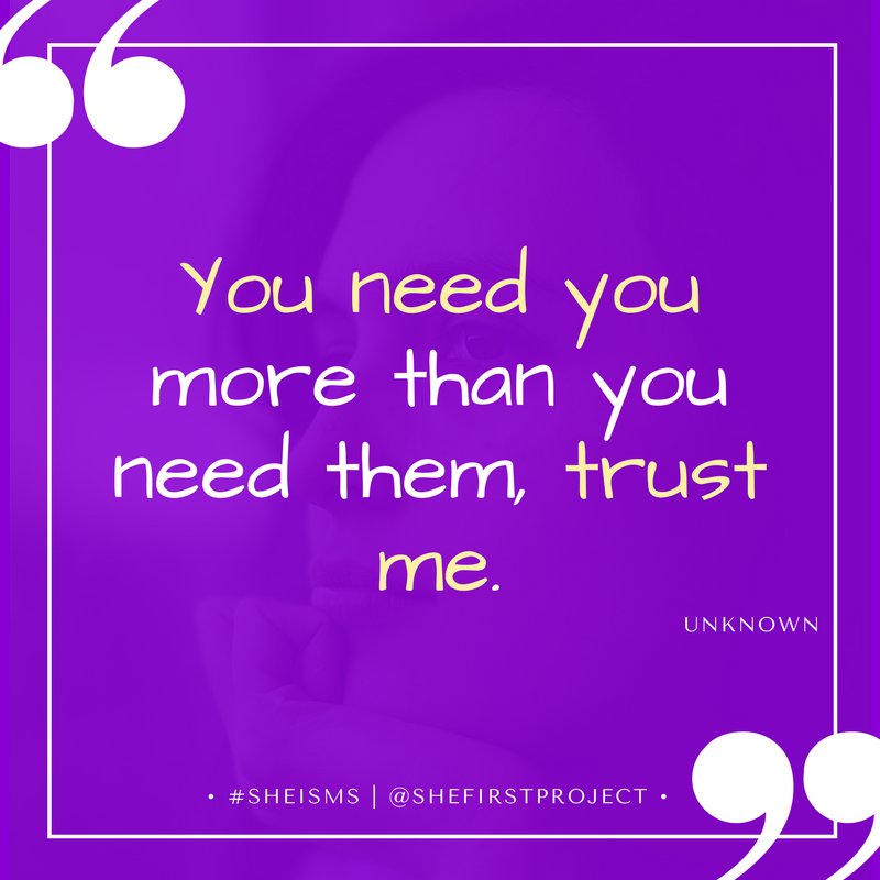 SheFirstProject's tweet photo. #SheFirst #Sheisms #selfcare #selflove #MondayMotivation https://t.co/WdKBM6mLT1