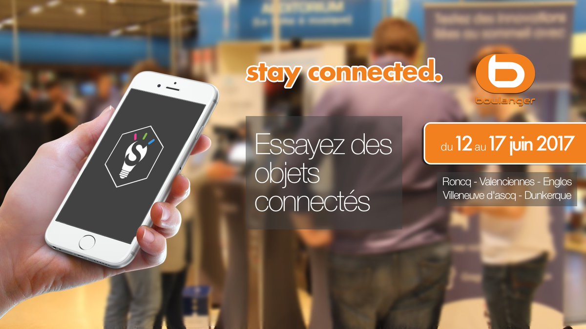 barainnovations's tweet photo. Essayez 3 nouveaux objets connectés dans vos magasins @boulanger à l'occasion de la #SemaineDesObjetsConnectes! https://t.co/dtO3sP4BhB #IoT https://t.co/TpFZF120El
