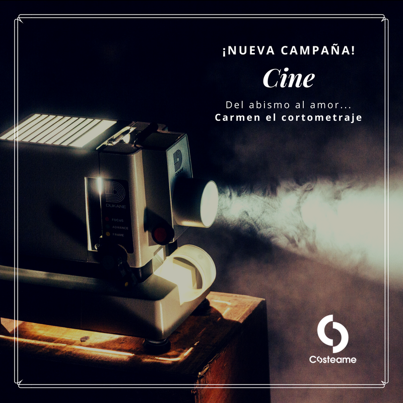 InfoCosteame's tweet photo. ¡Nueva campaña! Del abismo al amor... Carmen el cortometraje
#Cine #Crowdfunding #cortometraje https://t.co/h0CFABrL9p https://t.co/zszZPxHQuT