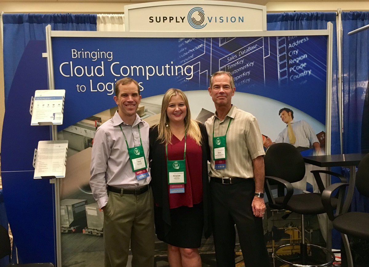 SupplyVision's tweet photo. Having a great time learning and networking at @AirCargo2017! https://t.co/tpbF4UEvxn