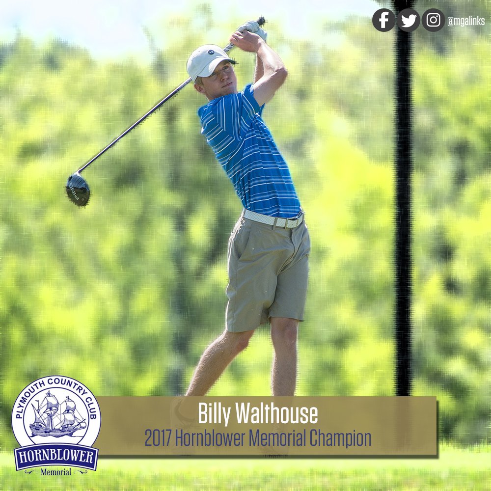 PlayMassGolf's tweet photo. Congrats are in order for Billy Walthouse, who won the 2017 #HornblowerMemorial at @plymouthccgolf over the weekend! https://t.co/6TRIj8KX3H https://t.co/7RvnWVA04C