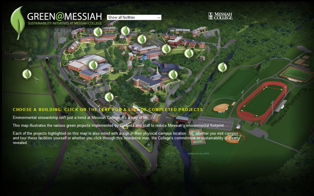 Messiah Campus Map