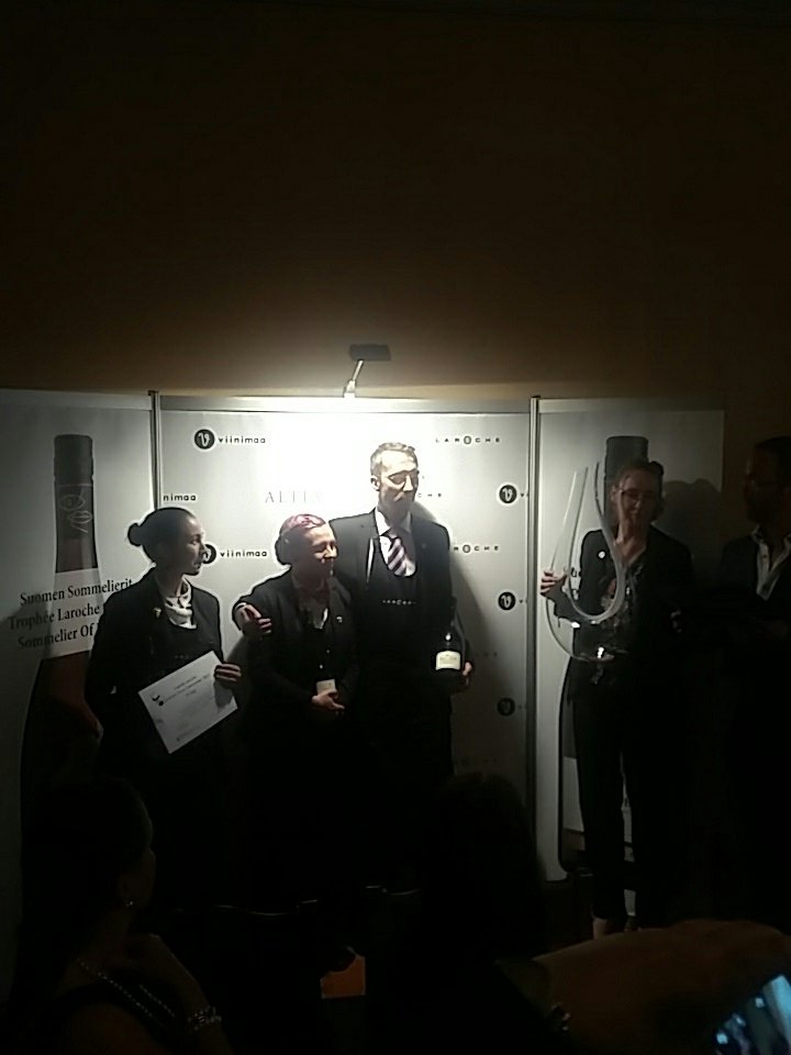 Taneli Lehtonen on vuoden sommelier 2017. #somppa #trophelaroche #sommelier