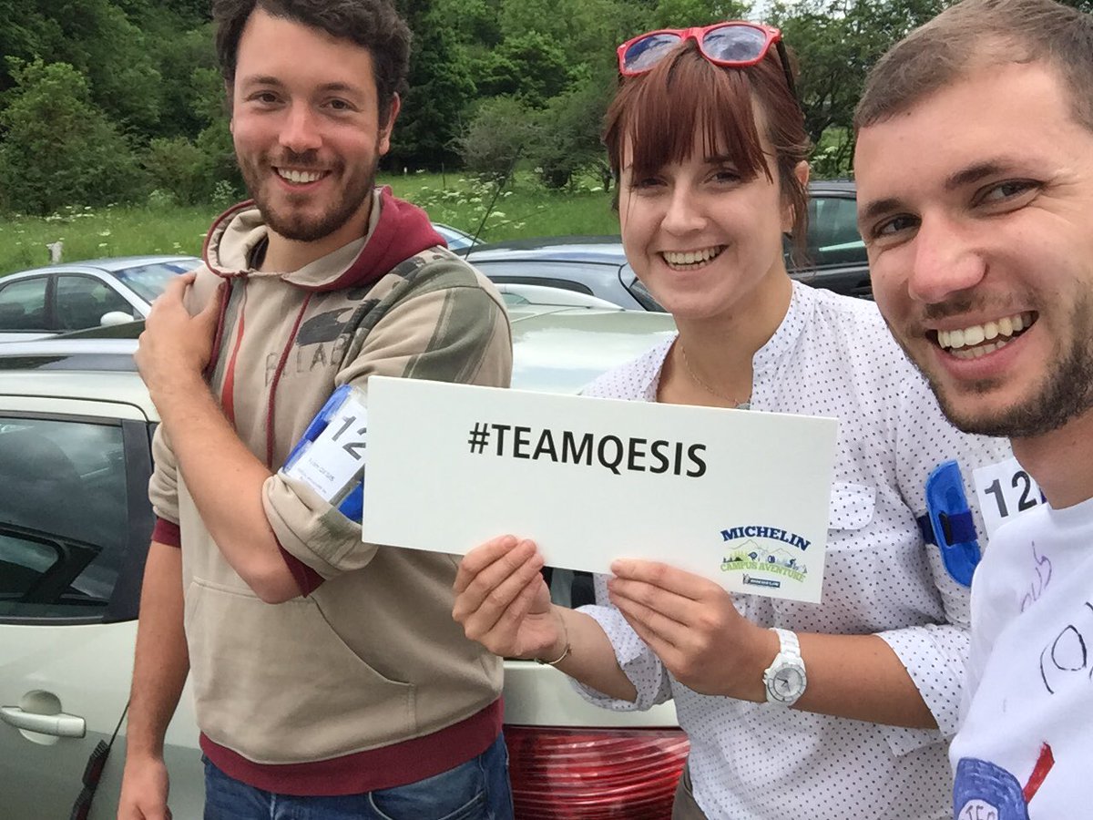 T0om48's tweet photo. La #teamqesis est bien rentré du #michelincampus, après une longue journée de route, Orga au top, sur week, merci ! 👍👌😊 https://t.co/bLC1d3z1xy