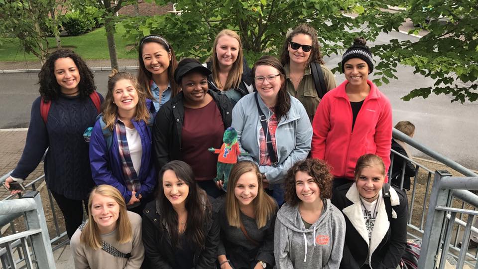 FlatAlbertUF's tweet photo. Check me out with #GalwayGals17 in Galway,Ireland learning about the culture and doing some service-learning! #FlatAlbertUF #WheresTheSwamp https://t.co/cxZaChPICm