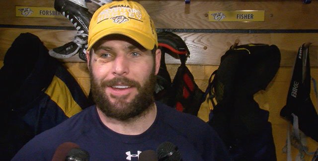 Happy Birthday to Predators captain Mike Fisher!! Let s celebrate with a win, shall we? 