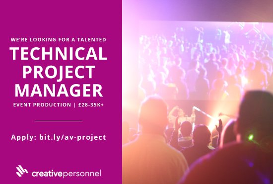 lan_recruit's tweet image. Technical Project Manager required for full service agency
 #AVsystemdesign  #widescreenprojection and play back 
ow.ly/EIZM30ckCRj
