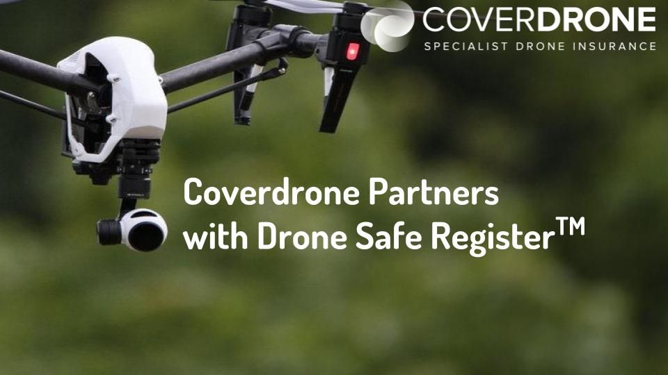 Coverdrone Partners With <a href="/DroneSafeReg/">Drone Safe Register™ - Professional Drone Network</a> | #Drones buff.ly/2qTuABI