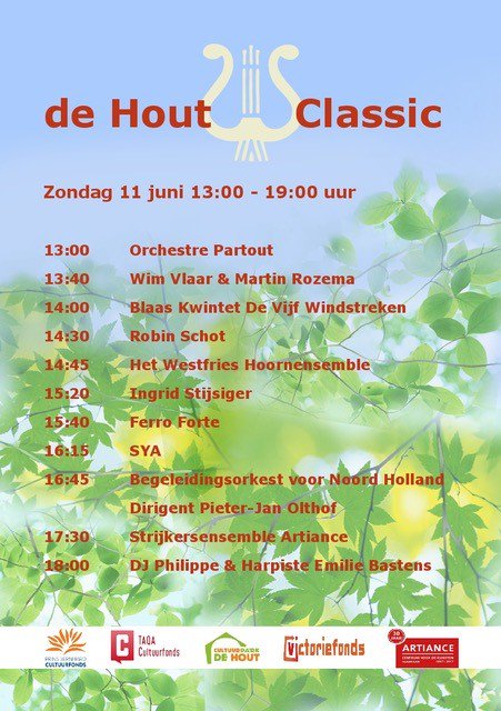 En dit is het programma! #cpdh, #alkmaar, #dehoutclassic