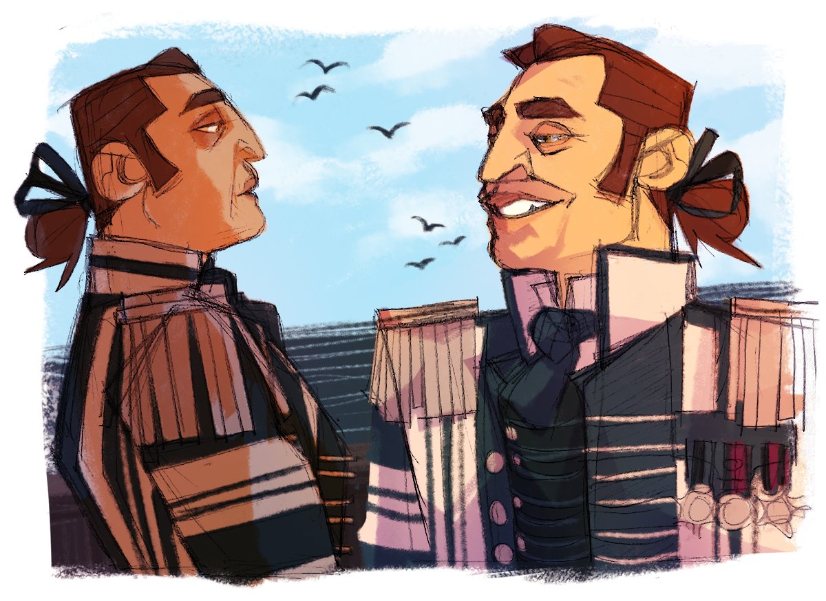 littledozerbaby's tweet photo. more butchery captains #piratesofthecaribbean5 #armandosalazar #dozerdraws https://t.co/2vk3YxsSlw