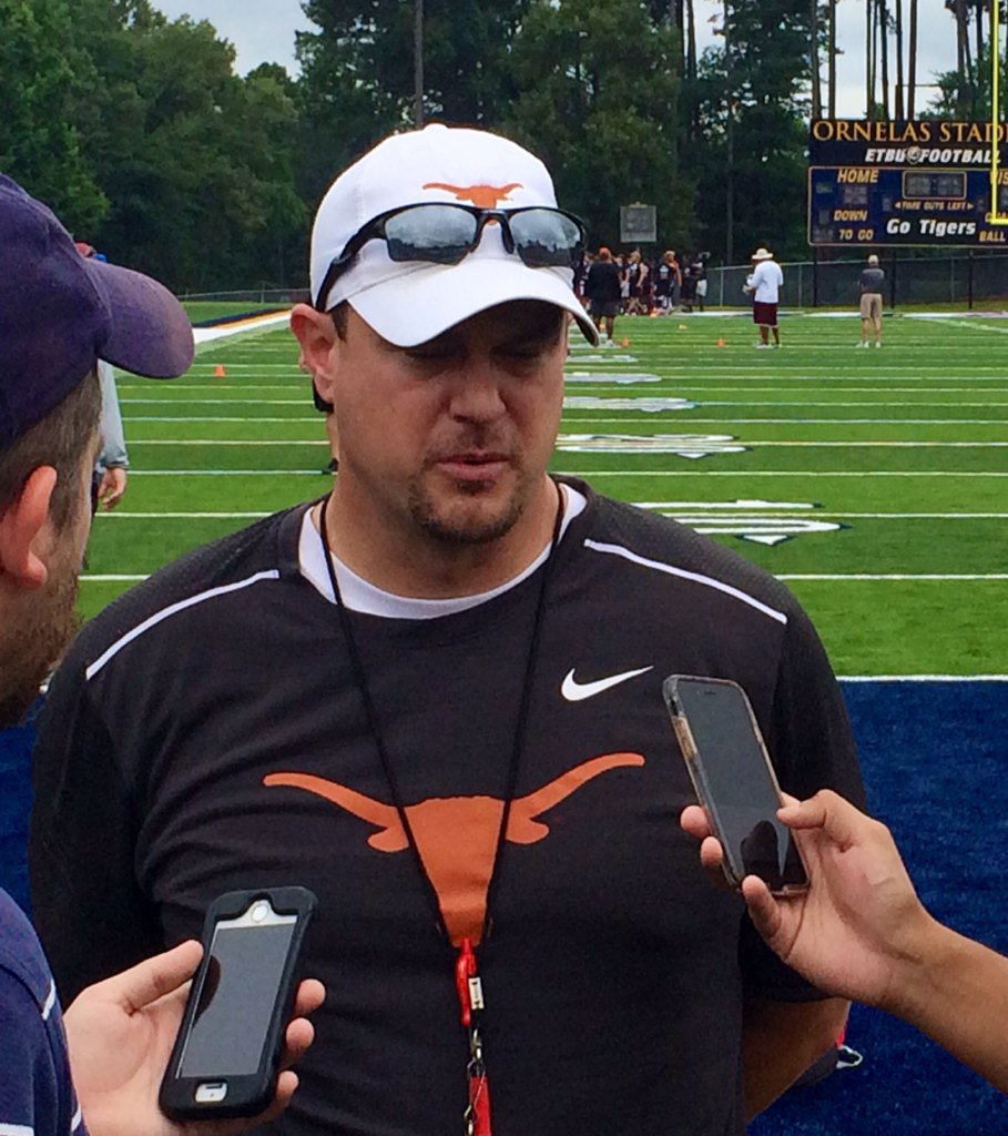 Justin Wells (@justinwells2424) on Twitter photo "When I call your coach, he better tell me you are the hardest working kid at your school." - <a href="/CoachTomHerman/">Coach Tom Herman</a> "When I call your coach, he better tell me you are the hardest working kid at your school." - <a href="/CoachTomHerman/">Coach Tom Herman</a>