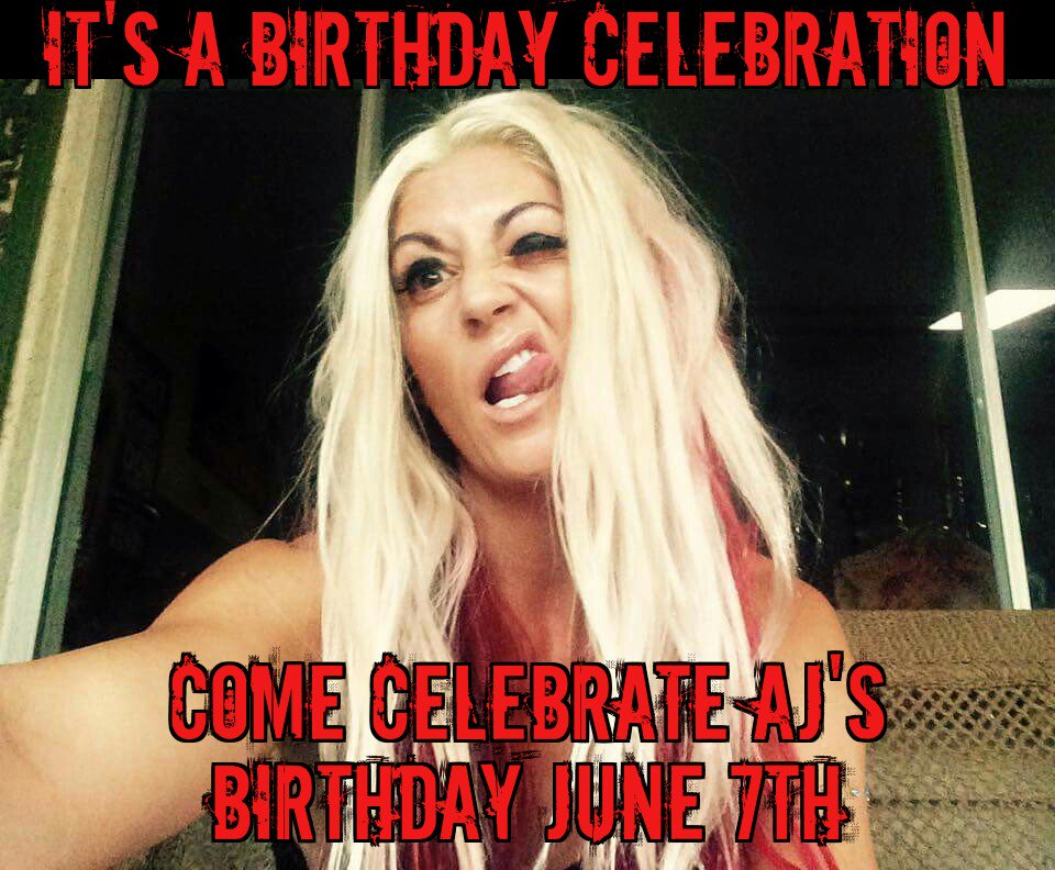 Wednesday June 7th AJ is behind the bar 11am - ?? On her BIRTHDAY. Celebration is being used loosely here. #itsmybirthday #Legend #one&amp;only