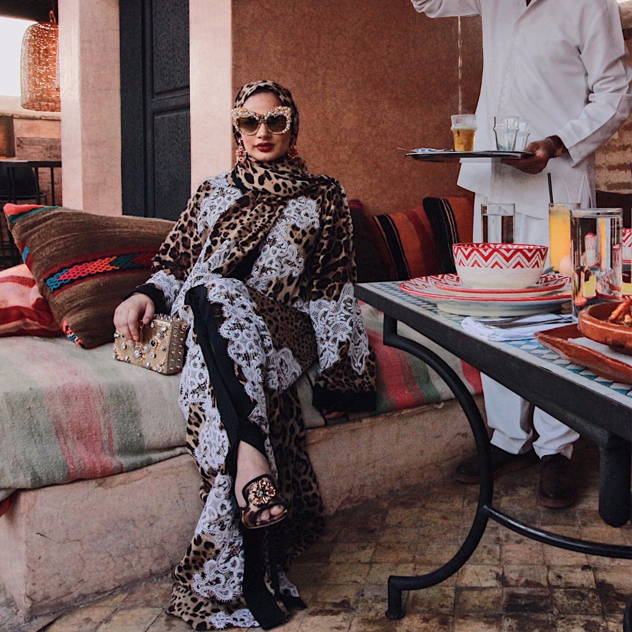 Dolce and gabbana hot sale abayas