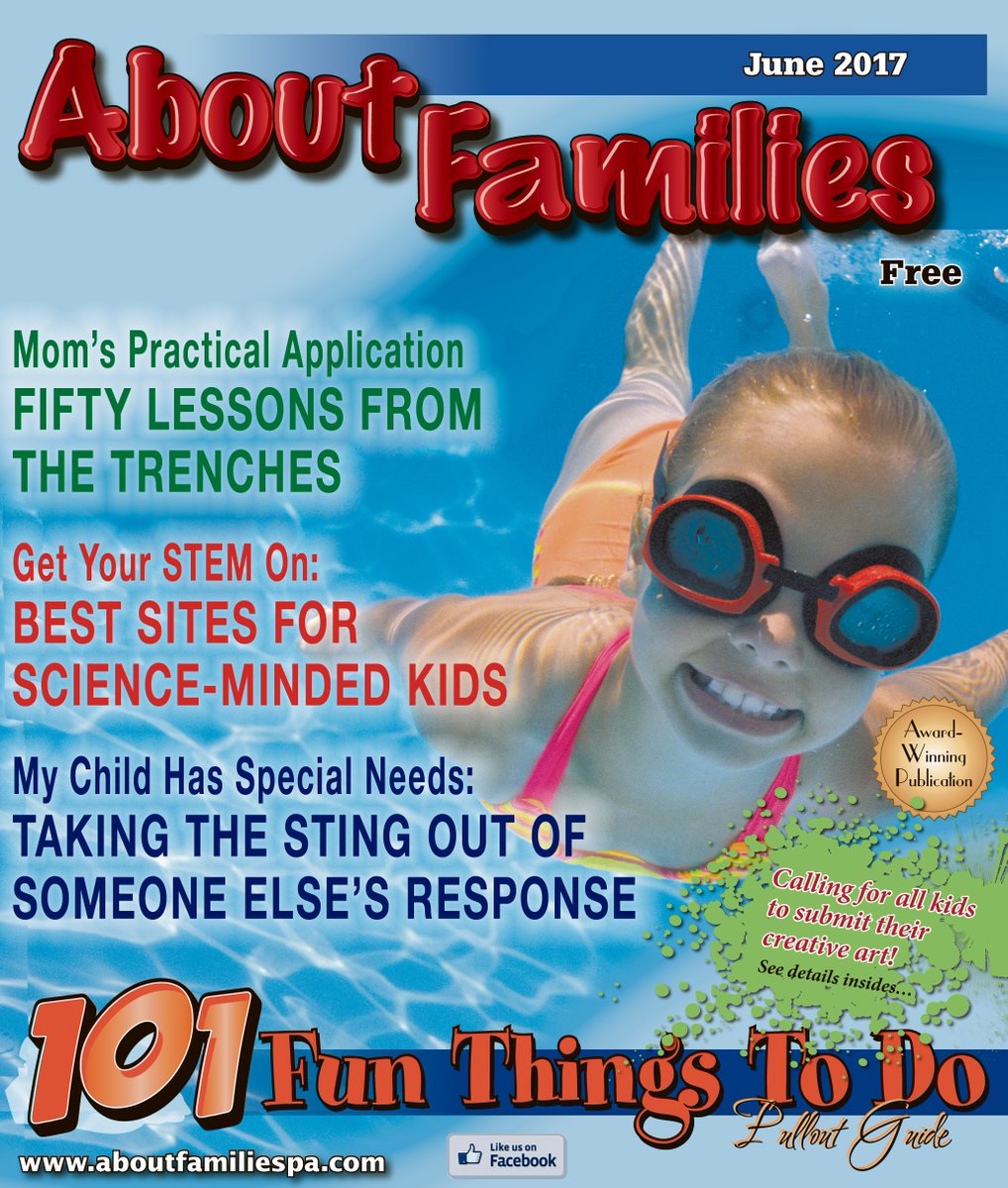 KappAdvertising's tweet photo. #AboutFamilies, our #parenting publication to #Berks &amp; #Lebanon Counties, is available for #June. Read it here: https://t.co/qcLcckZt37 https://t.co/uap9U6HZmp