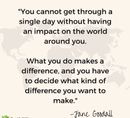 GenerationWeee's tweet photo. Motivation Monday! #makeadifference #WorldEnvironmentDay https://t.co/Pwj7YhZhrv