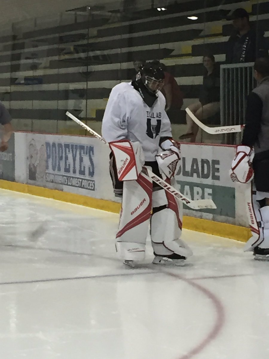 MyJbrennan's tweet photo. Cool to see my boy in all new Bauer gear! Thanks @royalsportsme and @BauerHockey #bellmtsiceplex #lovemytender https://t.co/S91PS04uyz