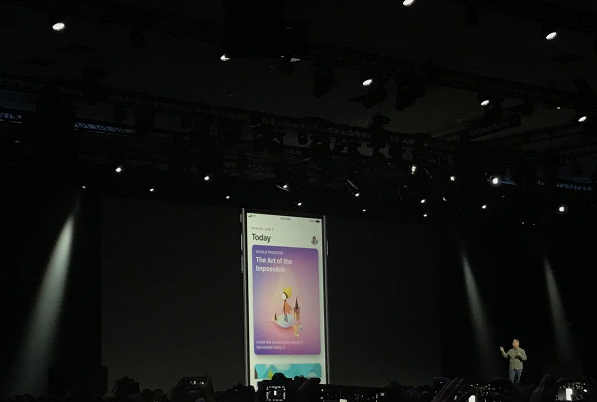 TheHashtagGroup's tweet image. iOS 11 brings a complete App Store redesign, will be first redesign in the App Store's 9 year history.
#wwdc2017